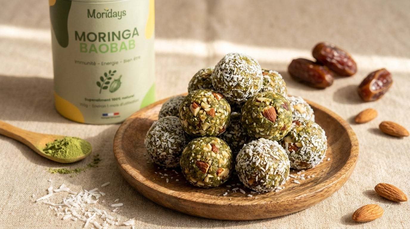 Energy Balls Moringa Baobab