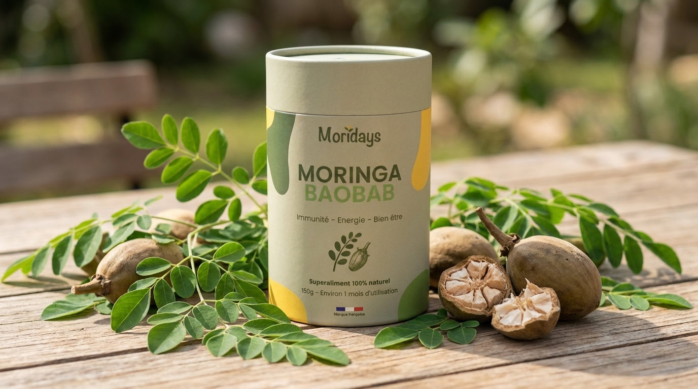 Baobab & Moringa : le duo ultra puissant pour booster naturellement ton énergie et ton immunité